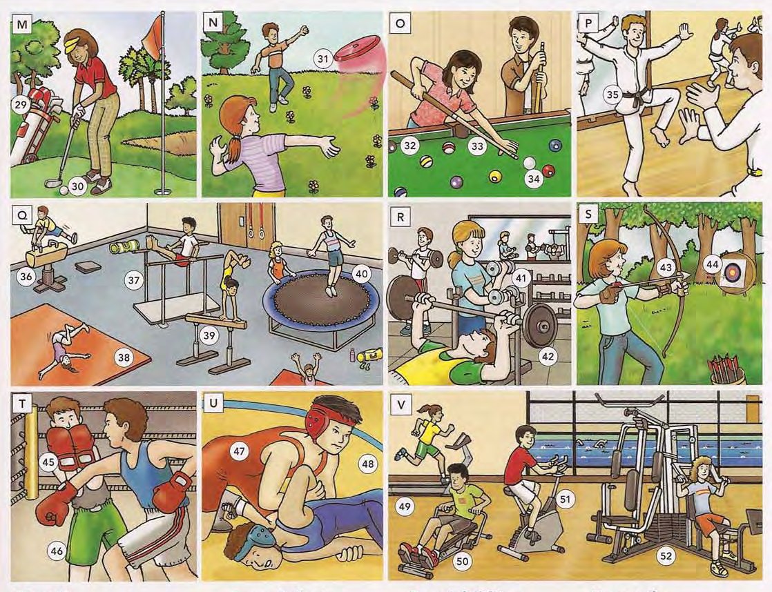 Individual Sports and Recreation 2