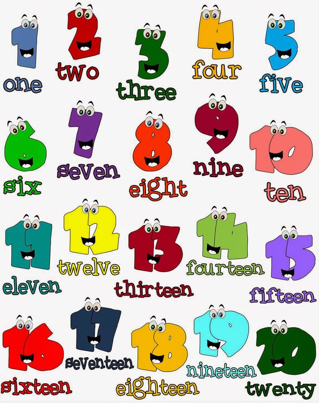 Numbers 1-20