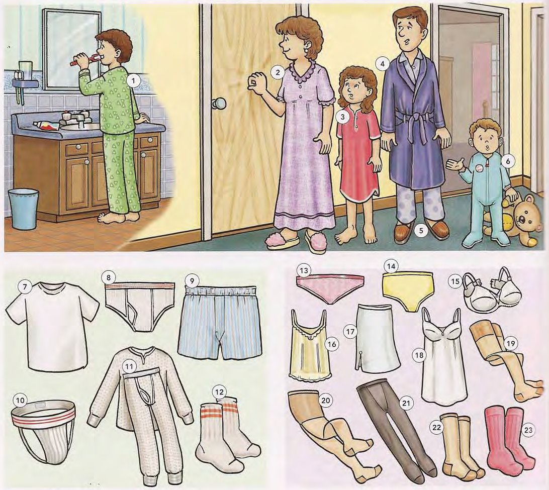 Sleepwear and Underwear