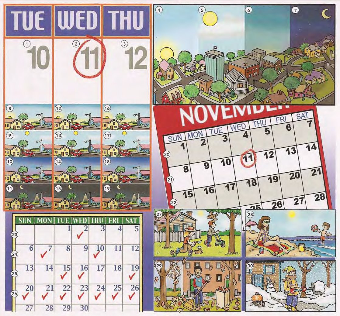Time Expressions and Seasons